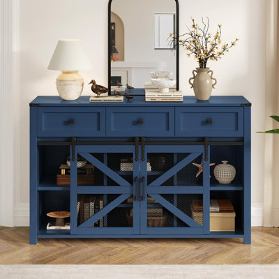 55'' Sliding Barn Door Sideboard