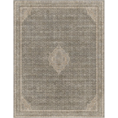  Asha Lilith Vintage Oriental Kilim Gray/Beige Rug