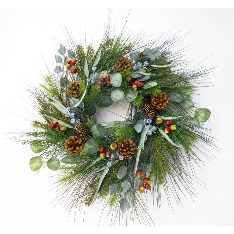 Couronne de Noël 24 po
