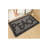 High-Quality Bathmat, Anthracite, 23.6 x 39.4 inches | 100% Polypropylene, Total Thickness: 0.4 inches | Non-Slip Natural Latex Sole, Machine Washable, Vacuum Friendly | Perfect for Bathroom & Entryway Comfort-93314634
