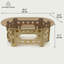 Table basse ovale