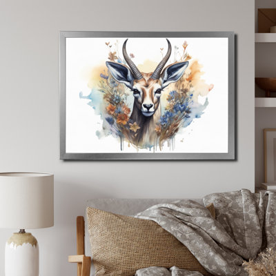 «Graceful Antelope II», reproduction sur toile