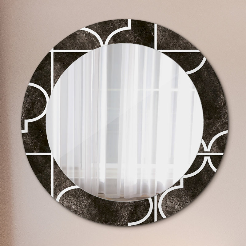 Huldar Glass Flat Wall Mirror