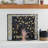Aashay Bronze Metal Sculpted Relief Single Panel Tree Fireplace Screen with Curved Mesh Netting