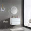 Meuble-lavabo mural simple 30 po avec lavabo-49318058