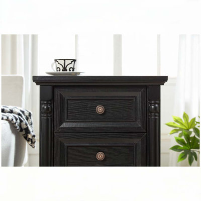 3 Drawer Sofa Side Table