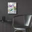  «Bird Intersection 1» par Lori Arbel, art mural en verre acrylique, 12 po x 16 po