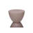 Burgess Water-Resistant Hourglass Plastic Accent Stool-1894490712