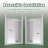 56-60"X70" Aluminum Frame Double Sliding Shower Door,Bypass Bathroom Sliding Door With Premium 5/16" (8Mm) Clear Tempered Glass Hardware Sliding Glass Shower Enclosure Finished
