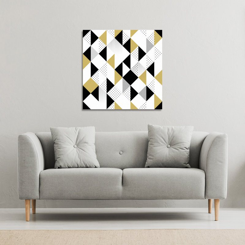 No Title by Andrew Lee - Wrapped Canvas Print, 122cm H x 122cm W x 4cm D