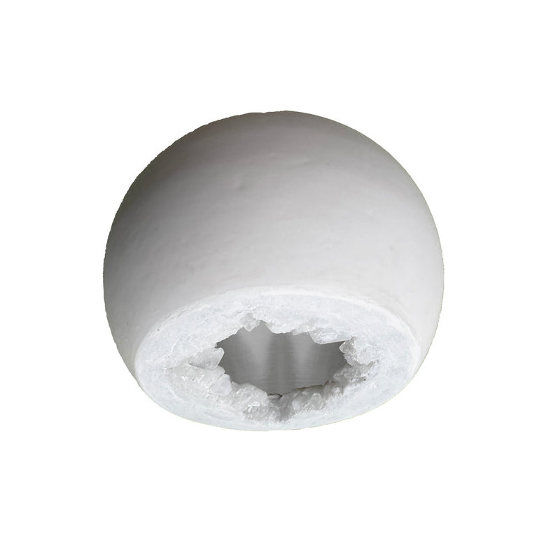 Geode 1 - Light Pendant, Matte White, Black
