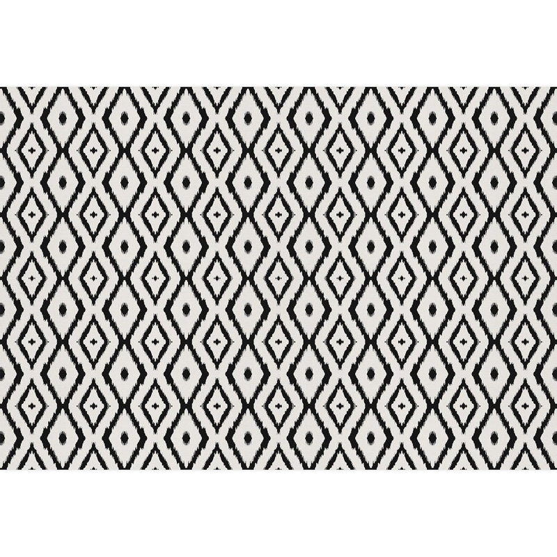 Geometric Peel & Stick Geometric Border, 66" L x 96" W