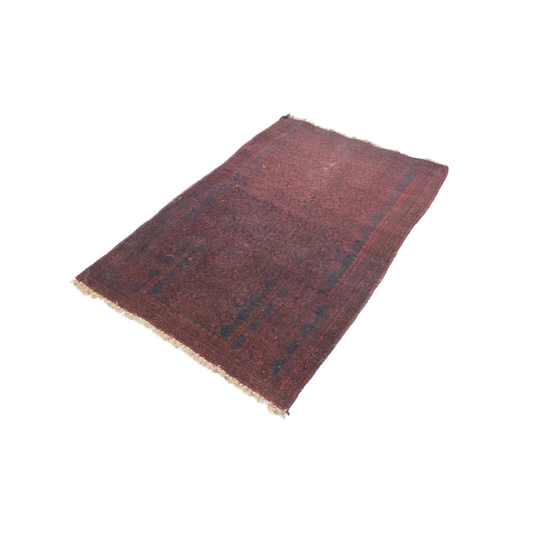 Hand Knotted Wool Brown Indoor/Outdoor Rug