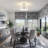 3-light Crystal Modern Semi Flush Mount