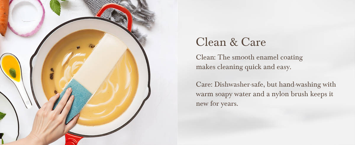 11 Pieces Cast Iron Enameled Cookware Set