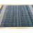 Contemporary Blue Flatweave Wool Area Rug
