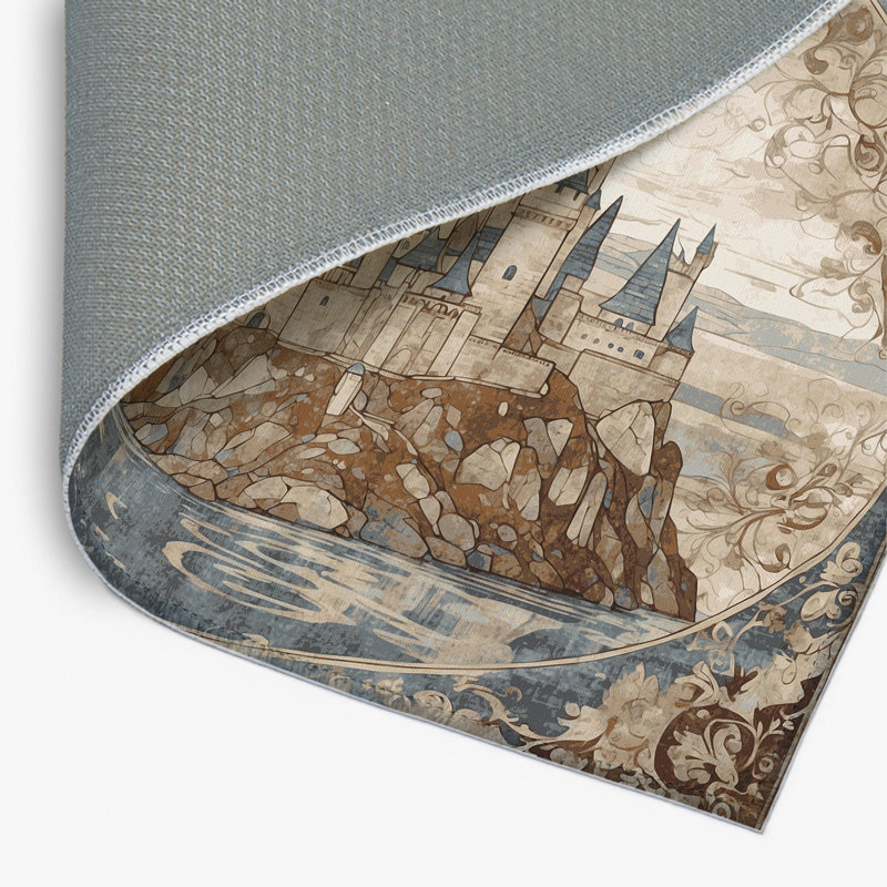 Tapis intérieur et extérieur Glorious Bastion, Rectangle 1 pi 6 po x 2 pi 6 po