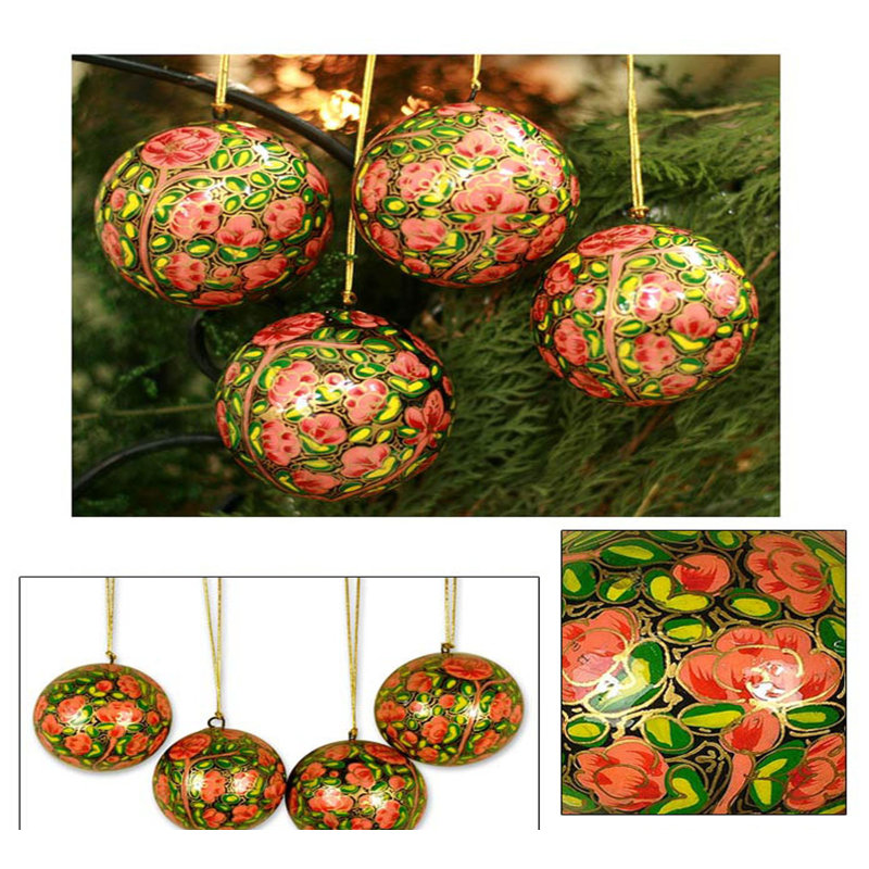 Ensemble de 4 boules de Noël
