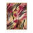 Toile naturelle avec cadre flottant