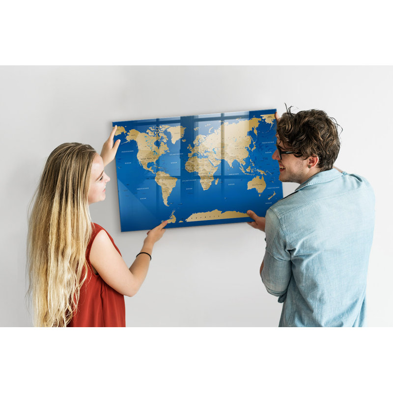 Magnetic Glass Dry Erase Board