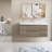 Floating Bathroom Vanity With Single Sink-365704212