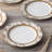 Noritake Charlotta Gold Holiday Harvest Appetizer Plates, 6-1/4"