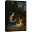 Œuvre de la Sainte Famille au repos, photos intérieures classiques, impression sur toile encadrée-123628320-123628323