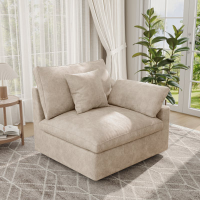 Blend Slipper Right-Arm Chair