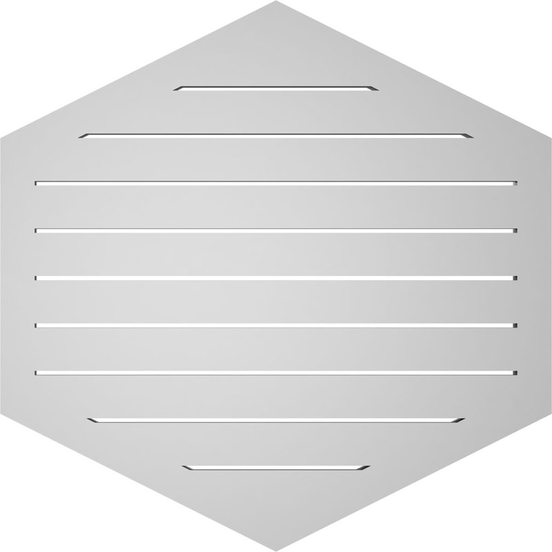 Pente verticale verticale en uréthane 6 pi, H 32 po x l 32 po x P 1,5 po