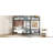 Full Over Full Metal Bunk Bed, Black-590826559