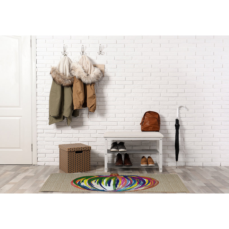 Signild Chenille Indoor Rug, Rectangle 2' x 3'