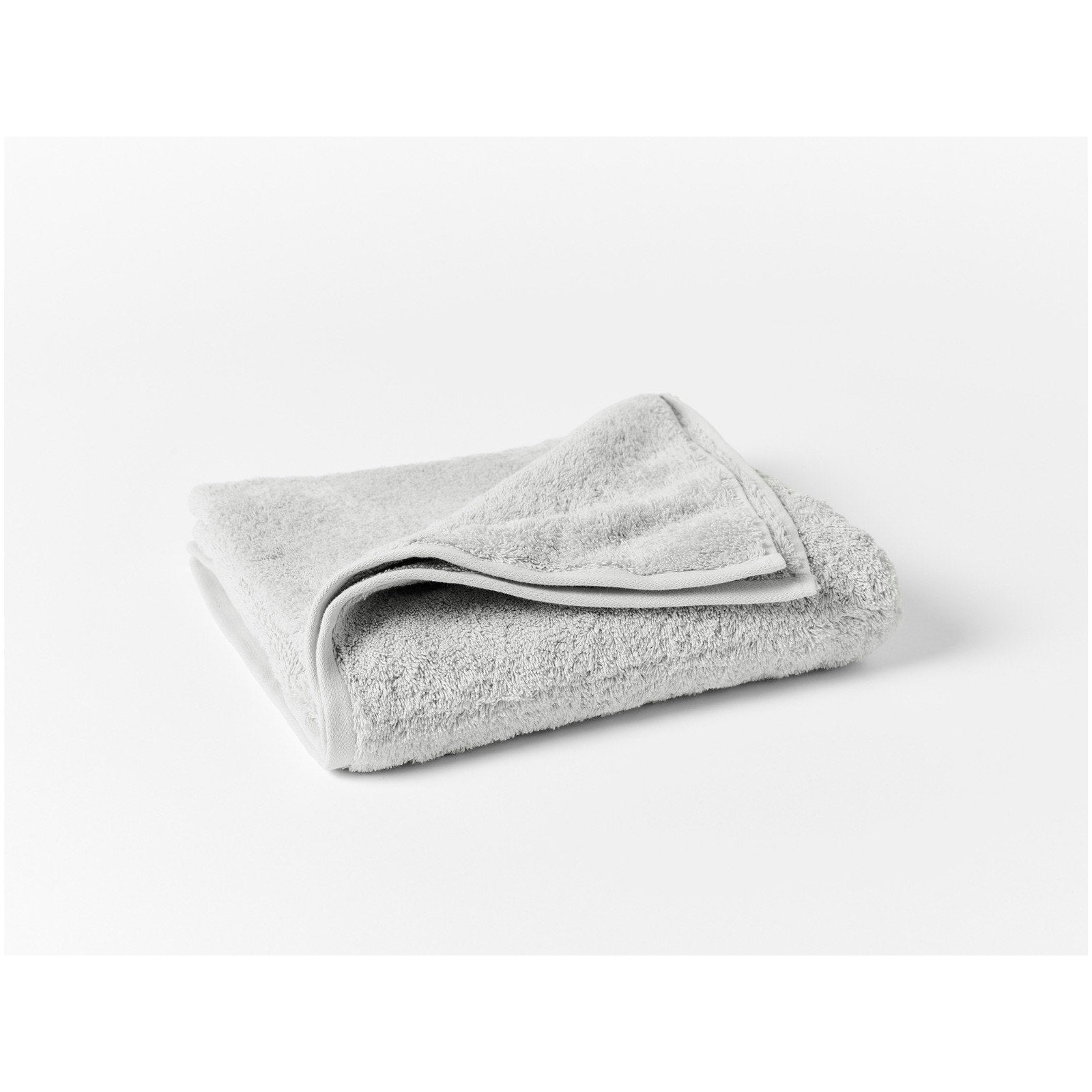 Cloud Loom Organic Bath Towel, Fog, Bath Sheet - 1 Pack