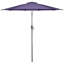 Parasol de marché pour terrasse 9 pi avec manivelle et inclinaison-62487303
