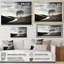 Balck et arbre de solitude blanc sur toile-2054996357-2054996367