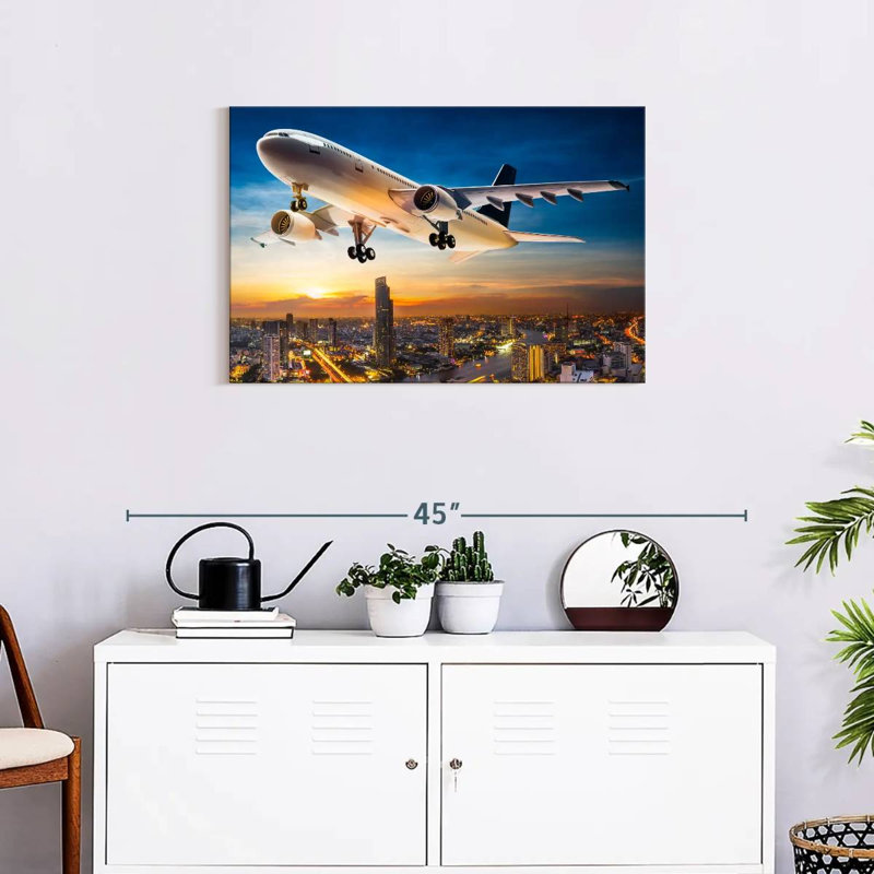 Mehar Transportation Plane, 20" H x 30" W