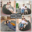 Fauteuil à billes pré-rempli en mousse à mémoire de forme de 7 pi-836082525-836704119