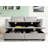 Modular 2-seater Loveseat Sofa With Storage Seats & Ottomans-1023603612