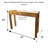 Hand-crafted Solid Wood Console Table With Drawer 