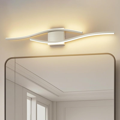 Modern Dimmable LED Bathroom Vanity Light with 5 Adjustable Color Temperatures