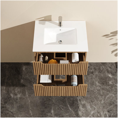 Meuble-lavabo mural 24 po flottant (armoire seulement)
