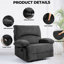 Fauteuil inclinable manuel surdimensionné pour le salon-759681415