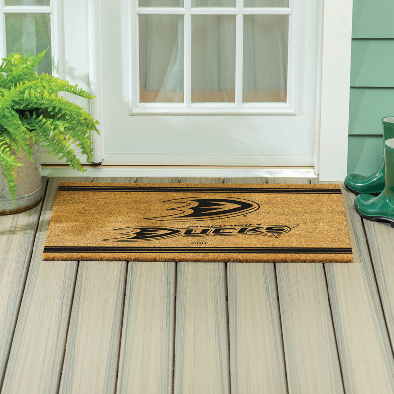 Anaheim Ducks Large One Colour Coir Mat, 36"x24"