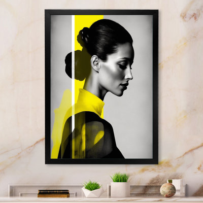 " Silhouette Of Gracious Woman III "