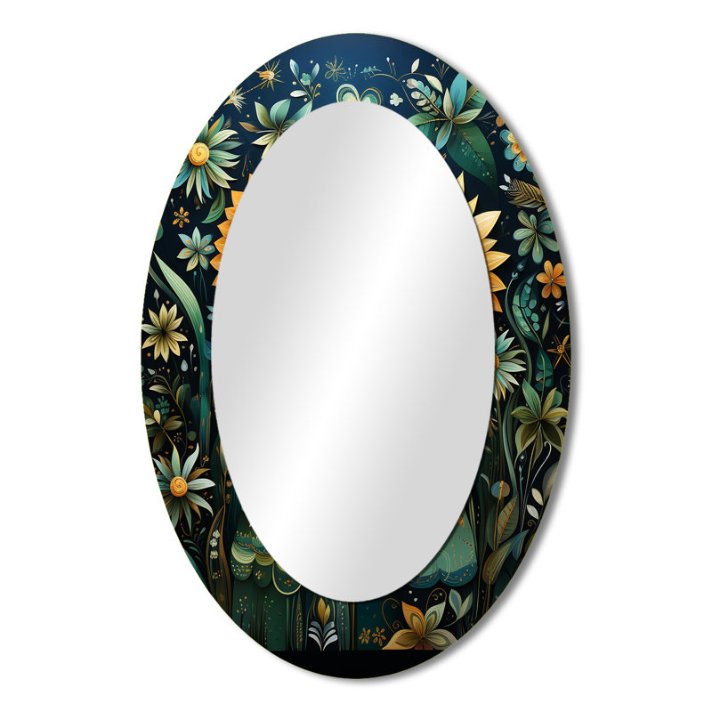 Miroir décoratif mexicain Oaxacan Dreams - People, 36 po x 24 po