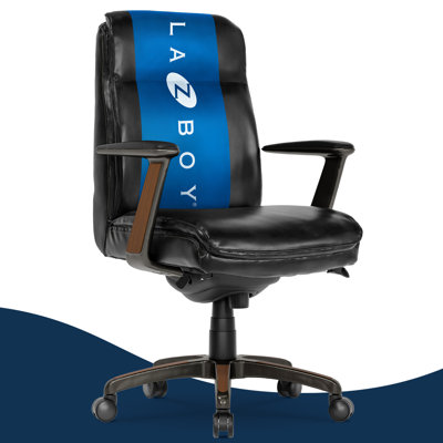 La-Z-Boy Dawson Ergonomic Modern Executive Office Chair with Adjustable High Back Lumbar Support -  CHR10083B