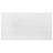 Allessandra White And Chrome Rectangular U-Shaped Base Dining Table