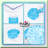 Turquoise Tie-Dye Kit for Fabric Dyeing