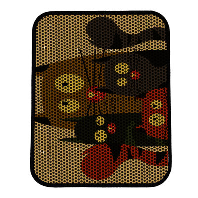 Premium Cat Litter Mat, 18 x 24 inches | 50% PVC / 50% Polyester, Machine Washable & Vacuum Friendly | Durable, Easy-Clean Design for Pet Owners | Protect Your Floors from Litter Messes