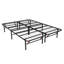 Cadre de lit plateforme en métal robuste et pliable pour lit double-1694838622