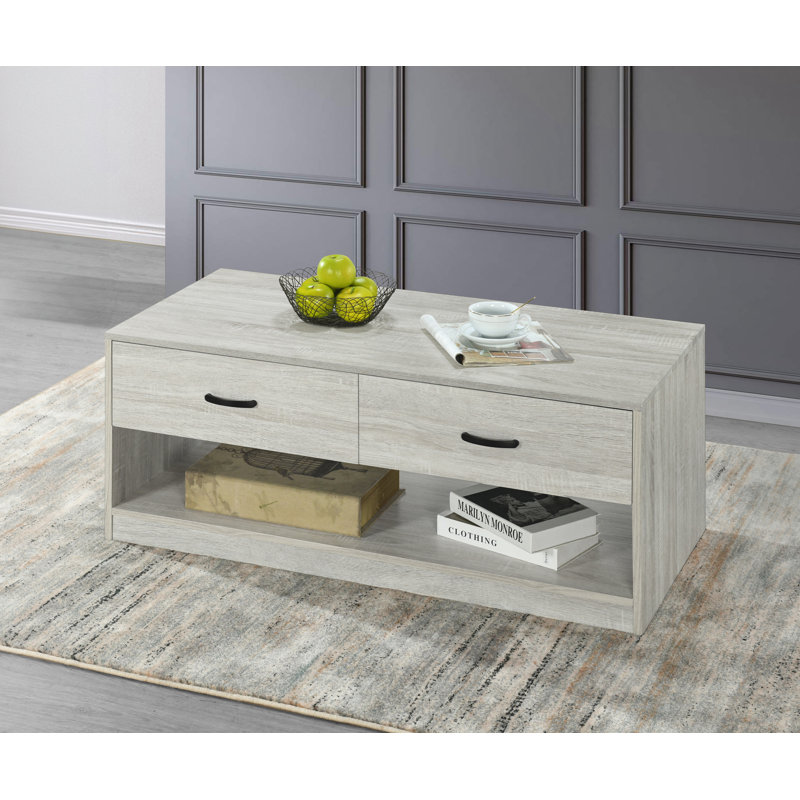 Table basse contemporaine avec rangement